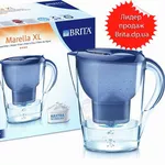 Brita Marella XL  2 л отфильтрованной воды  • Общий объем 3, 5 л  • Фли