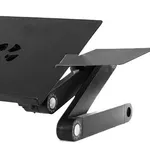 Пластиковый столик для ноутбука n-D1 (черный)