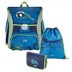 Школьные рюкзаки Hama Step By Step Soccer Blue BaggyMax в наличии 3в1 