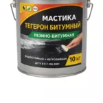 ТЕГЕРОН Битумный ЭКОБИТ ведро 10, 0 кг мастика резино-битумная 