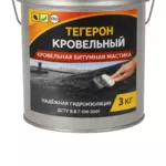Тегерон Кровельный Ecobit ведро 3, 0 кг - кровельная битумная мастика 