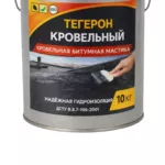 Тегерон Кровельный Ecobit ведро 10, 0 кг - кровельная битумная мастика 