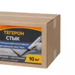 Тегерон Стык Экобит ящик 10 кг герметизирующая морозостойкая мастика