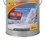 Мастика масляная морозостойкая МБ - 50 Ecobit ведро 20, 0 кг (Холодная)