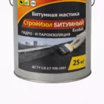 Битумная мастика СтройИзол Битумный ЭКОБИТ ведро 25, 0 кг 