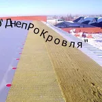 Устройство кровли из ПВХ и ТПО мембраны в Днепропетровске