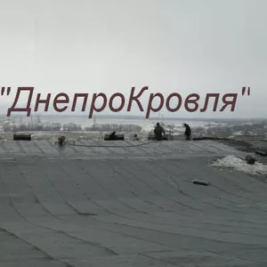 Ремонт мягкой (рулонной) кровли  в Днепропетровске