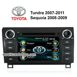 Toyota Tundra, TOYOTA Sequoia OEM stereo radio car dvd GPS navi TV