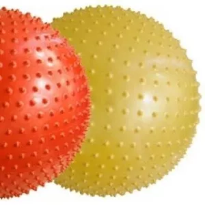 Мячи для фитнеса гладкие и массажные 55, 65 см.