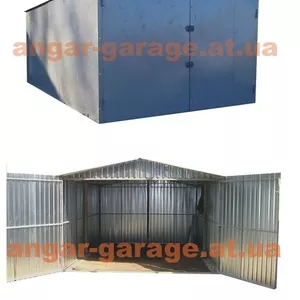 металлический гараж сборно-разборной для легкового авто или автобуса