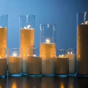  Насыпные интерьерные свечи