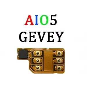Gevey Aio 5,  R-SIM IPhone 5с, 5s, 5 ios 6-8.2 + ПОДАРОК !!!