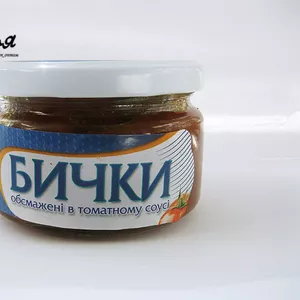 Консерва бычок азовский в томате