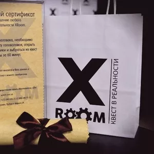 Подарочный сертификат в квест комнаты XRoom