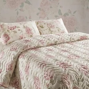  Купить покрывало на двуспальную кровать,  Eponj Home Care розовое 200*