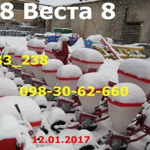 сеялка веста 8 упс 8 КАК  червона зирка