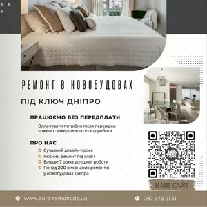 Ремонт квартир,  будинків,  офісів під ключ