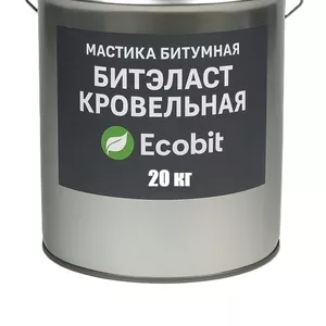 Мастика битумная ведро 20, 0 кг БИТЭЛАСТ - КРОВЕЛЬНЫЙ Ecobit