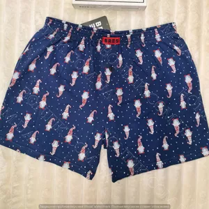 Чоловічі сімейні труси з новорічним принтом гномів арт.MBXK 307/01/139