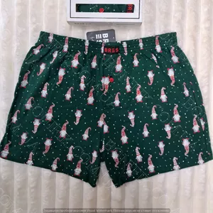 Чоловічі зелені сімейні труси з малюнком (арт. MBXK 307/01/140)