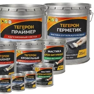 Мастика ТЕГЕРОН Ecobit ДСТУ Б В.2.7-106-2001 ( ГОСТ 30693-2000 )