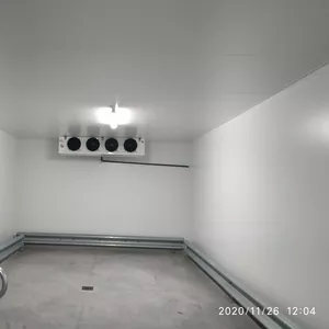 Шоковая заморозка,  низькотемпературні камери для переробки 