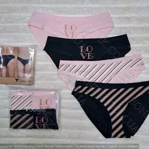 Бавовняні жіночі труси-сліпи в наборі 4 шт./уп (арт. 200-30/13)