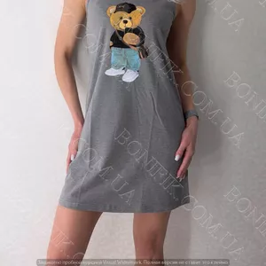 Нічна сорочка з малюнком 