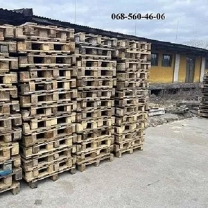 Продаж вживаних піддонів та європалет у Дніпрі. Доставка,  ціна 