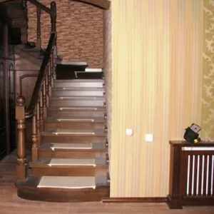 Лестницы для дома - изготовление и монтаж .Днепропетровск