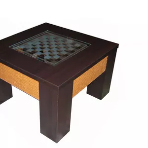 Журнальный чайный шахматный столик