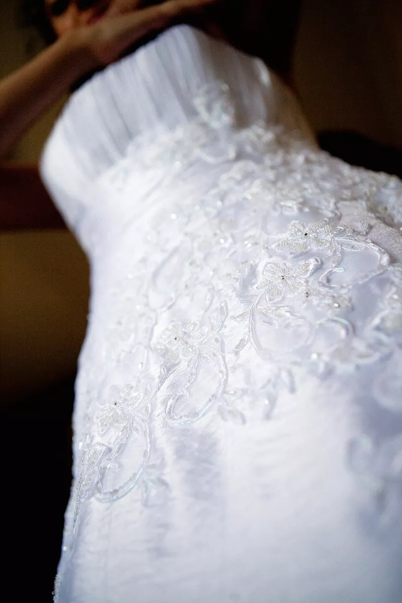 Белоснежное свадебное платье Rosalli в идеальном состоянии 3