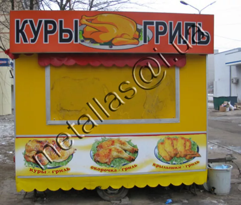 Киоски на колесах ,  торговые прицепы Днепропетровск,  Запорожье,  Киев  4