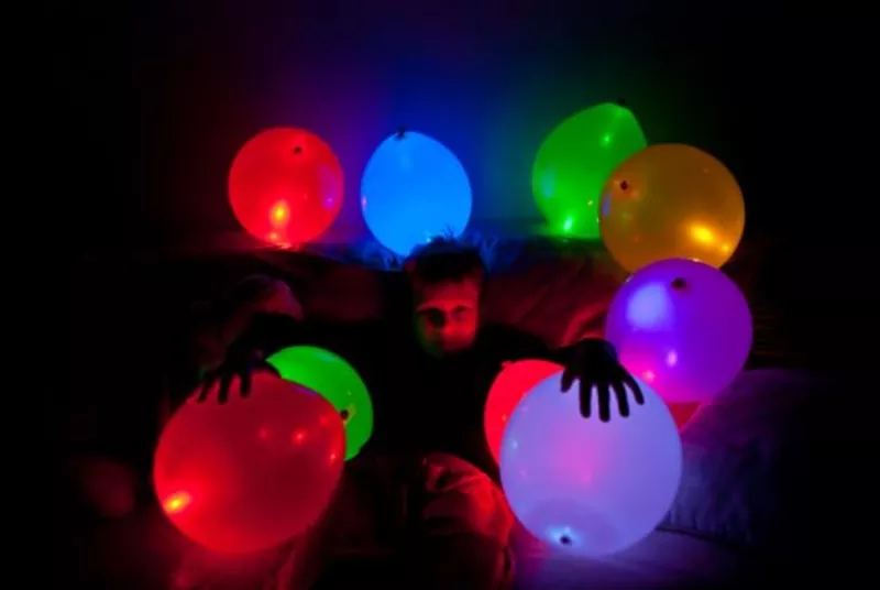 Светящиеся и мигающие воздушные шары 5