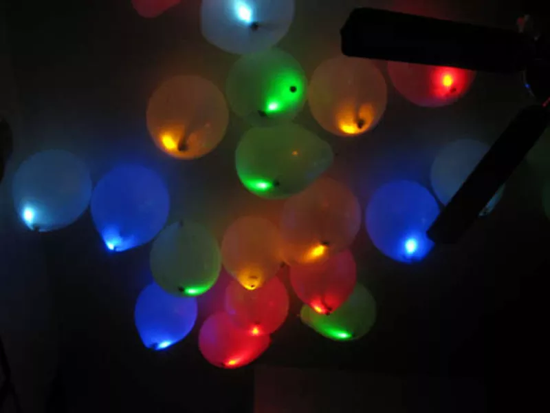 Светящиеся и мигающие воздушные шары 6