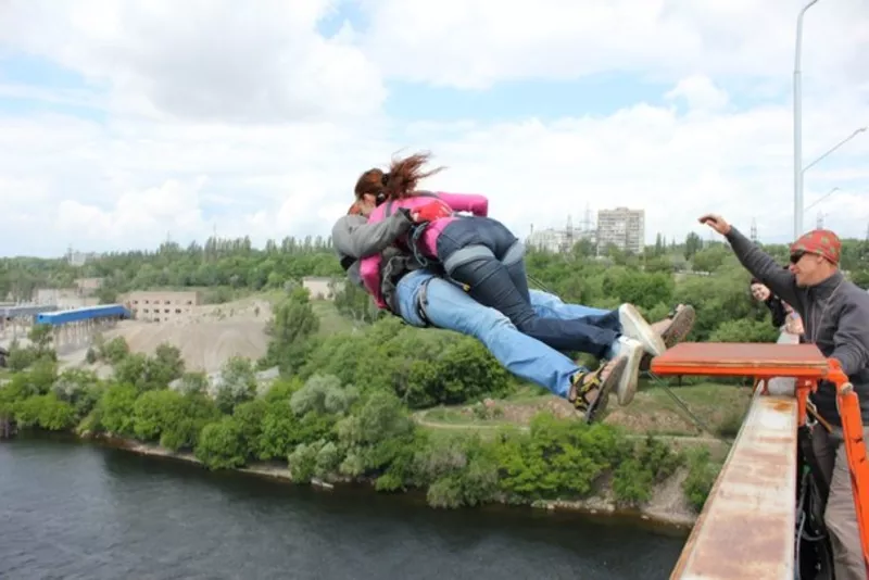 Прыжки с моста в Днепропетровске 3