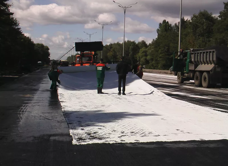 Дорожный геотекстиль