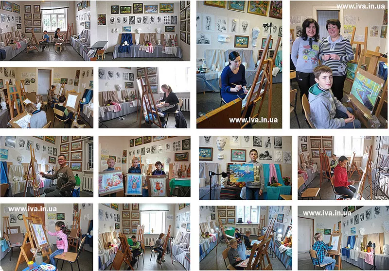 Обучение дизайнеров рисунку и живописи в Днепропетровске