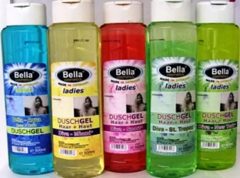  „Bella“ Гель для душа 5 различных ароматов