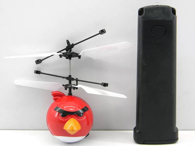 Подарок для ребёнка - летающая игрушка  Аngry Birds Helicоpter. АКЦИЯ 2