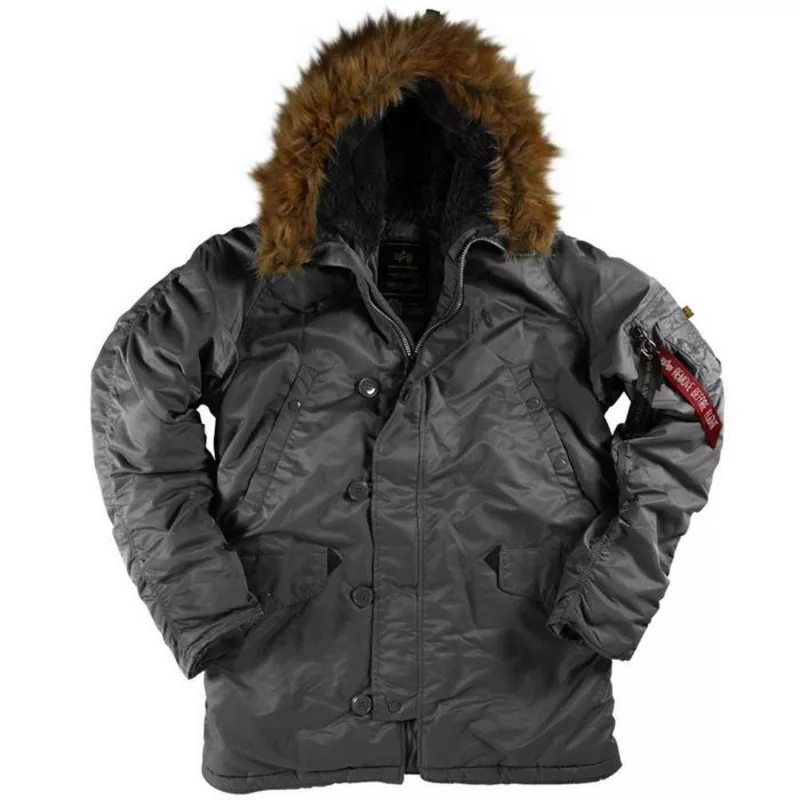 Классические мужские куртки Аляска Alpha Industries (США) 6