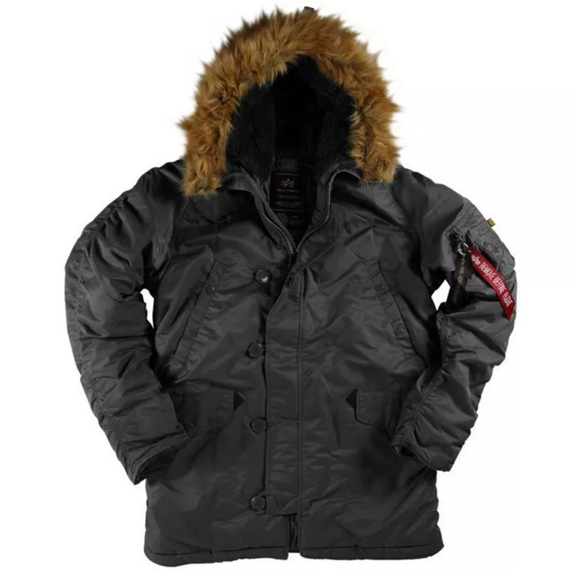Классические мужские куртки Аляска Alpha Industries (США) 7
