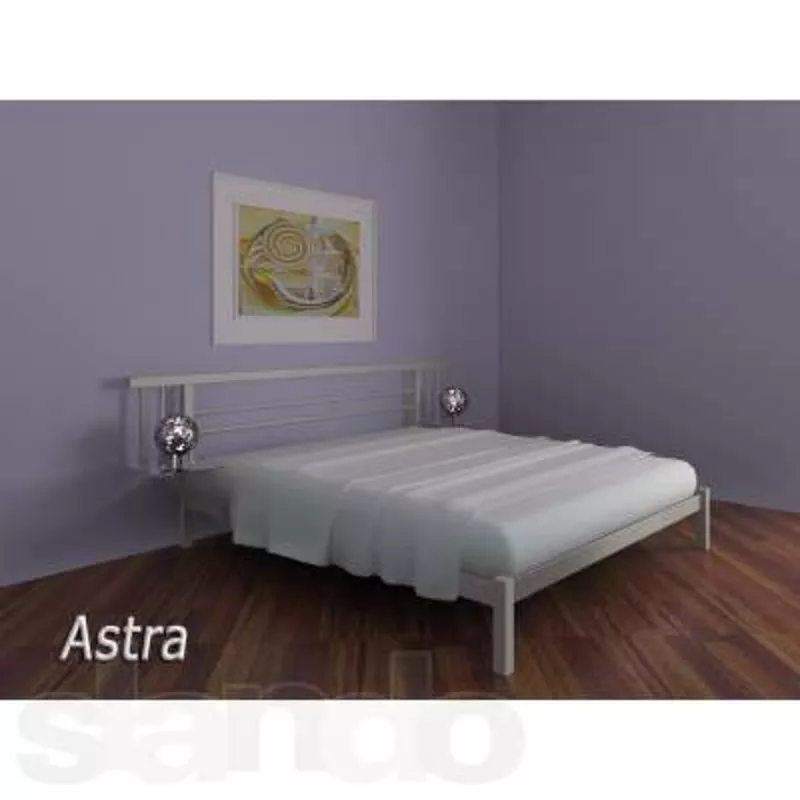 Кровать металлическая Астра