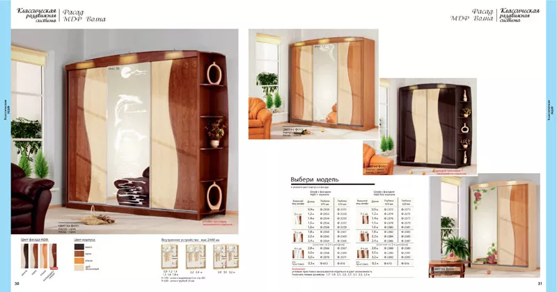Шкафы-купе любых размеров от производителя Комфорт Мебель