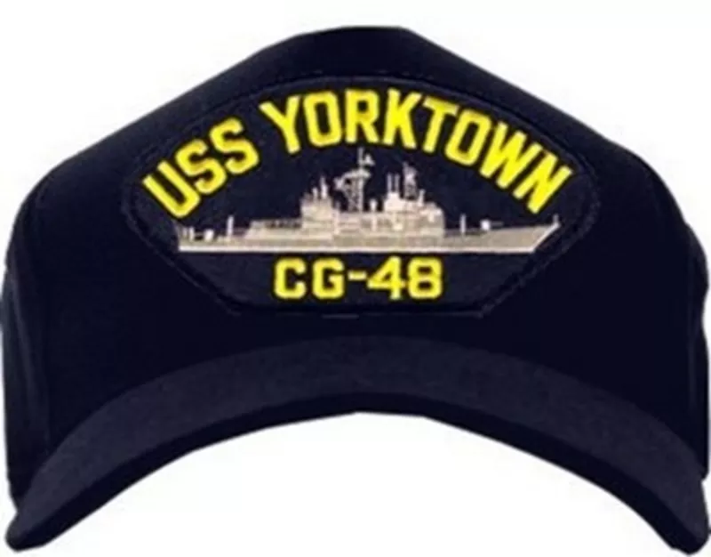 Кепки в стиле милитари с символом Американского военного корабля