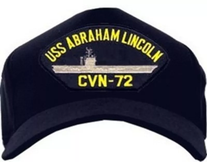 Кепки в стиле милитари с символом Американского военного корабля 10