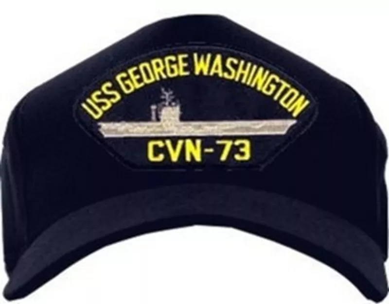 Кепки в стиле милитари с символом Американского военного корабля 15