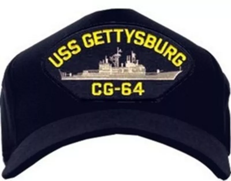 Кепки в стиле милитари с символом Американского военного корабля 16