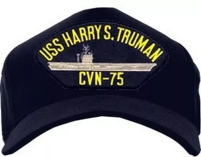 Кепки в стиле милитари с символом Американского военного корабля 17