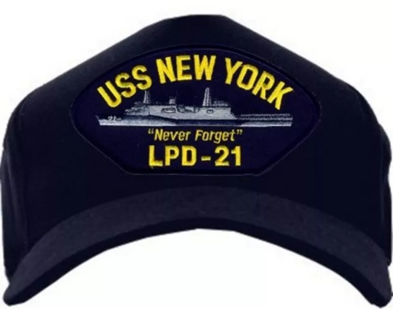Кепки в стиле милитари с символом Американского военного корабля 23